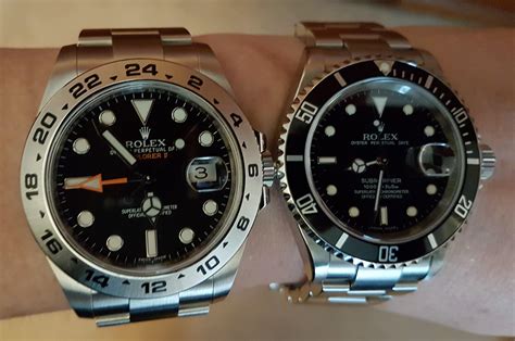 rolex submariner vs explorer|rolex explorer 40mm vs submariner.